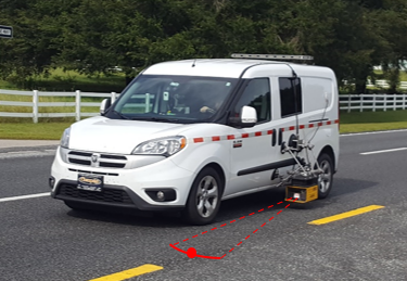 ARA's Mobile Retroreflectometer Survey Vehicle