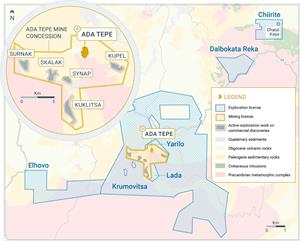 Dundee Precious Metals Announces Life of Mine Plan with Additional Production and Updated Mineral Resource and Mineral Reserve Estimate for Ada Tepe