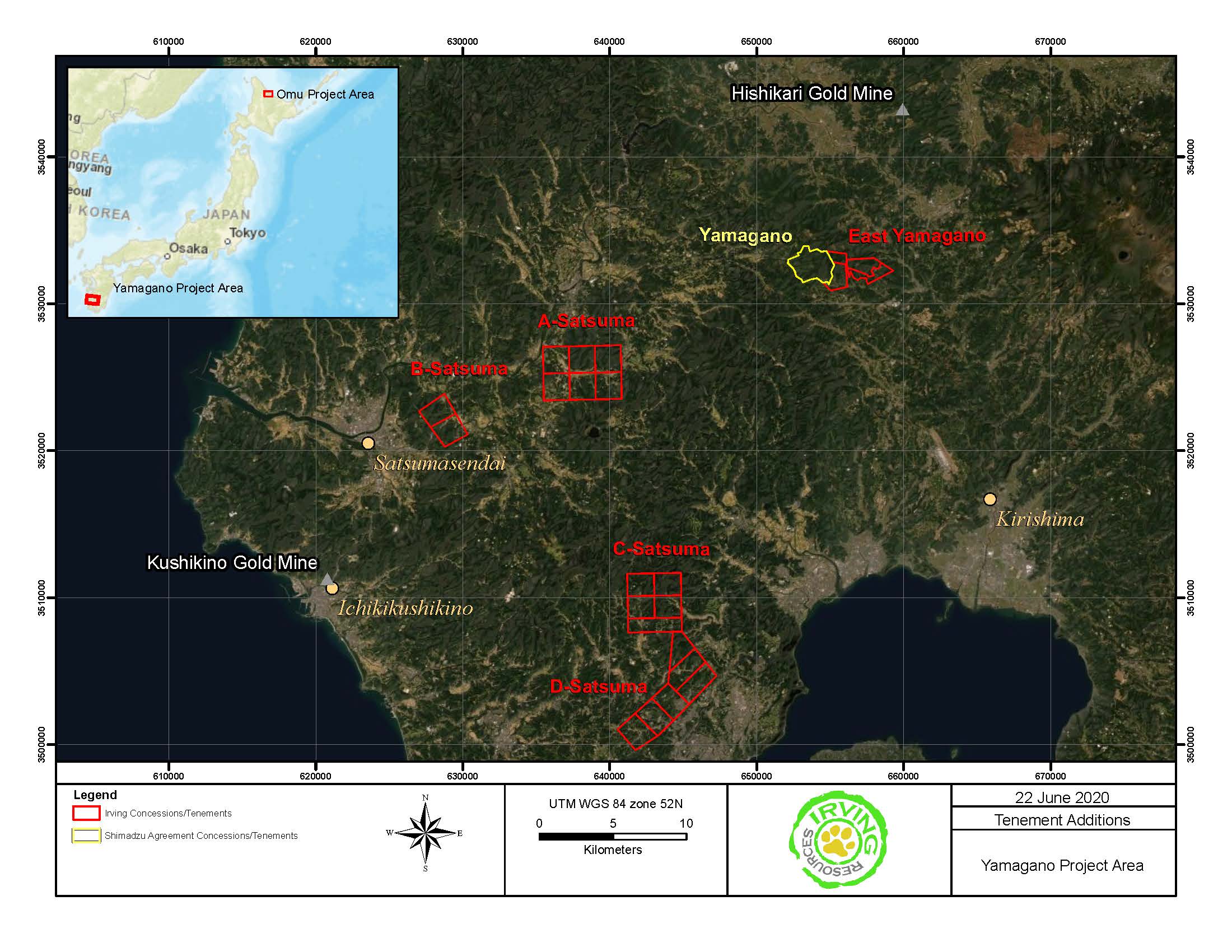 Figure 1 Plan Map Yamagano