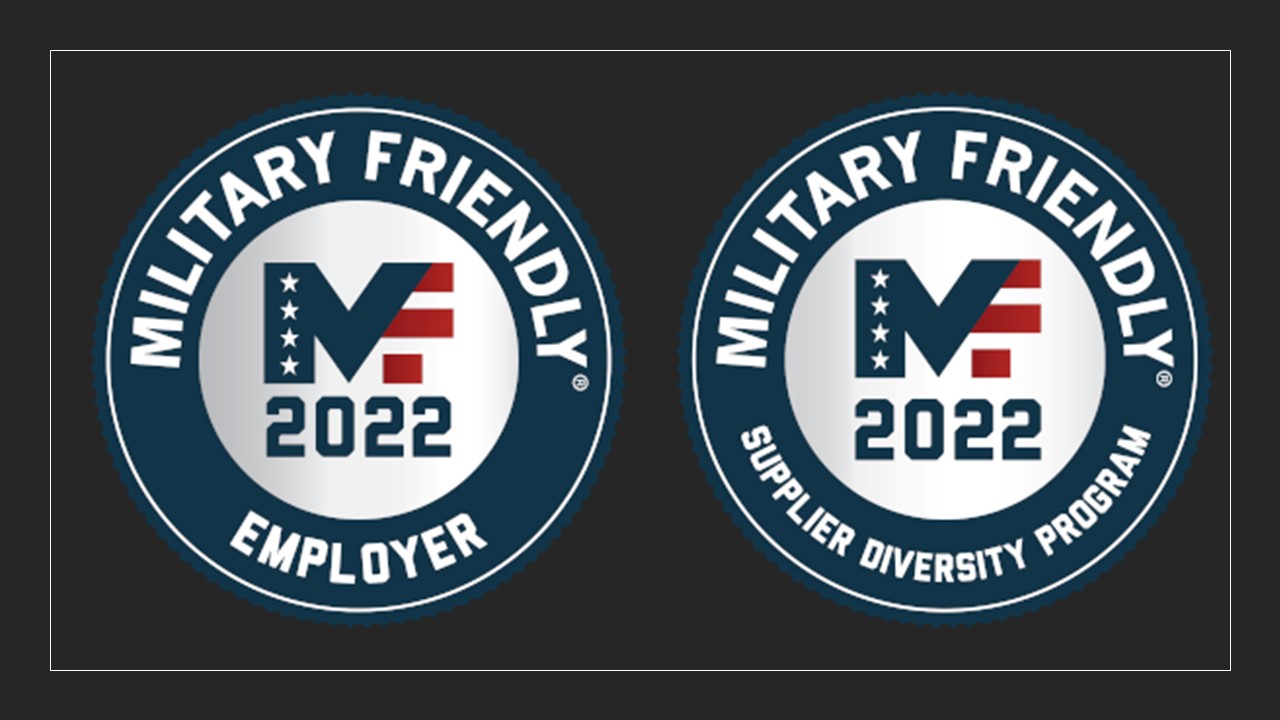 Vertex Aerospace Recognized as Military Friendly® Employer and Nation’s Top Ten in Supplier Diversity Program