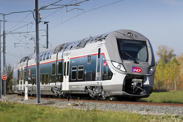 The BOMBARDIER OMNEO train for Normandy, France
