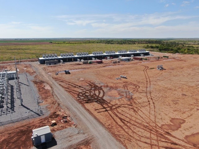 Childress – operational 20MW data center