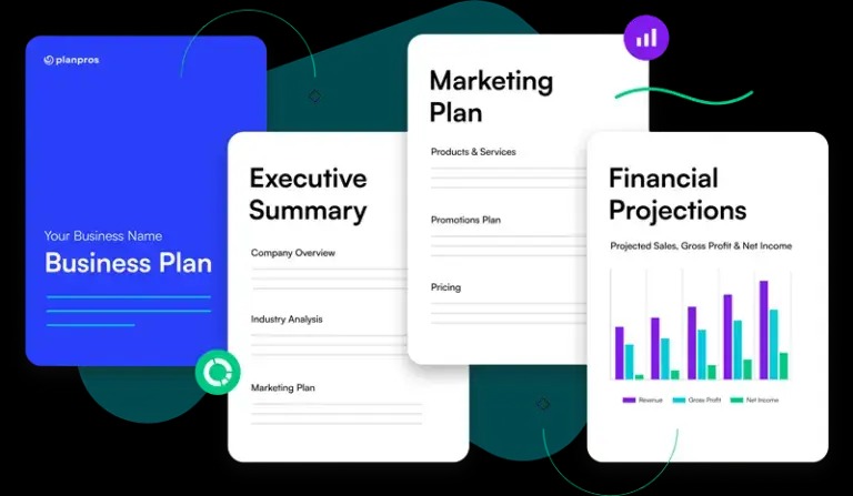 PlanPros AI business plan generator