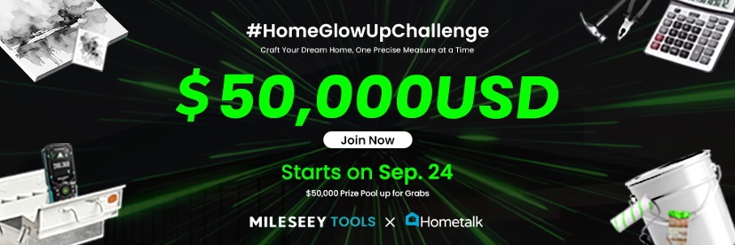 MILESEEY Launches $50KHomeGlowUpChallenge to Celebrate the Impact of Precision, Design, and Innovation in Home Improvement