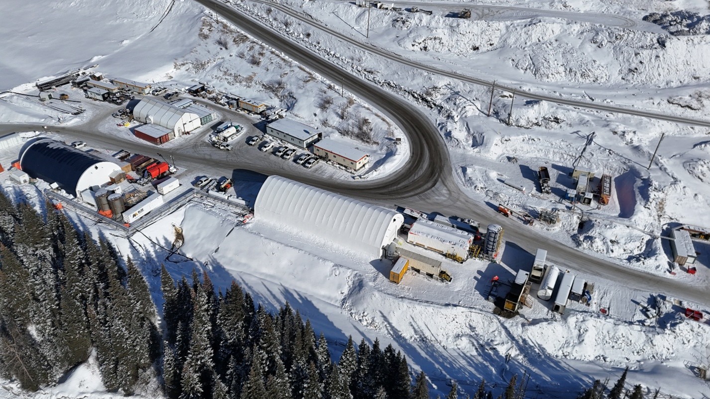 Water treatment plant commissioning underway. 