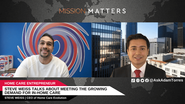 Steve Weiss was interviewed by Adam Torres on the Mission Matters Startup Podcast. 