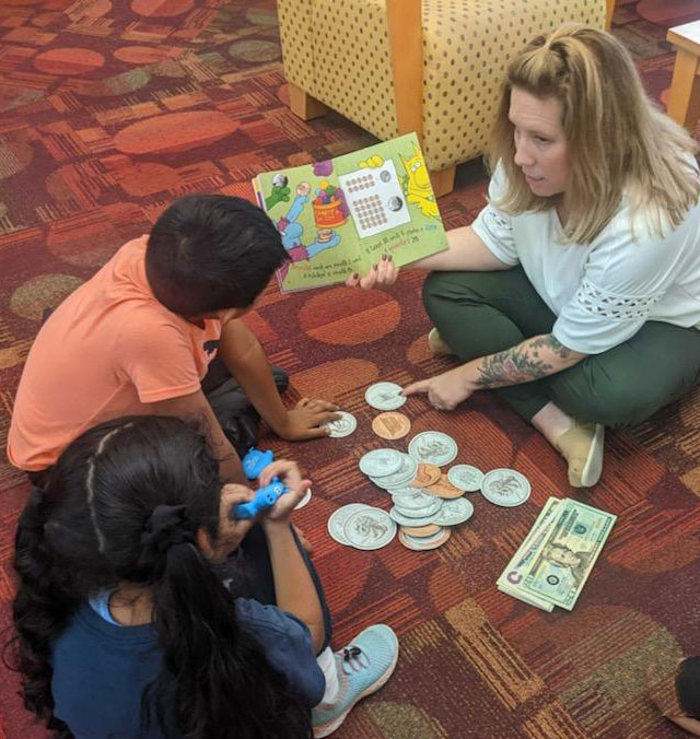 VACU's Tori Filas Teaching Kids about Money Management