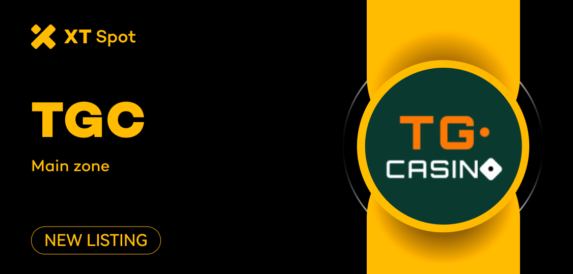 TG.Casino (TGC) Goes Live on XT.COM: Powering the Future of GambleFi in Telegram