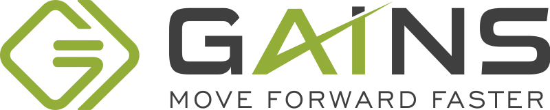 GAINS logo