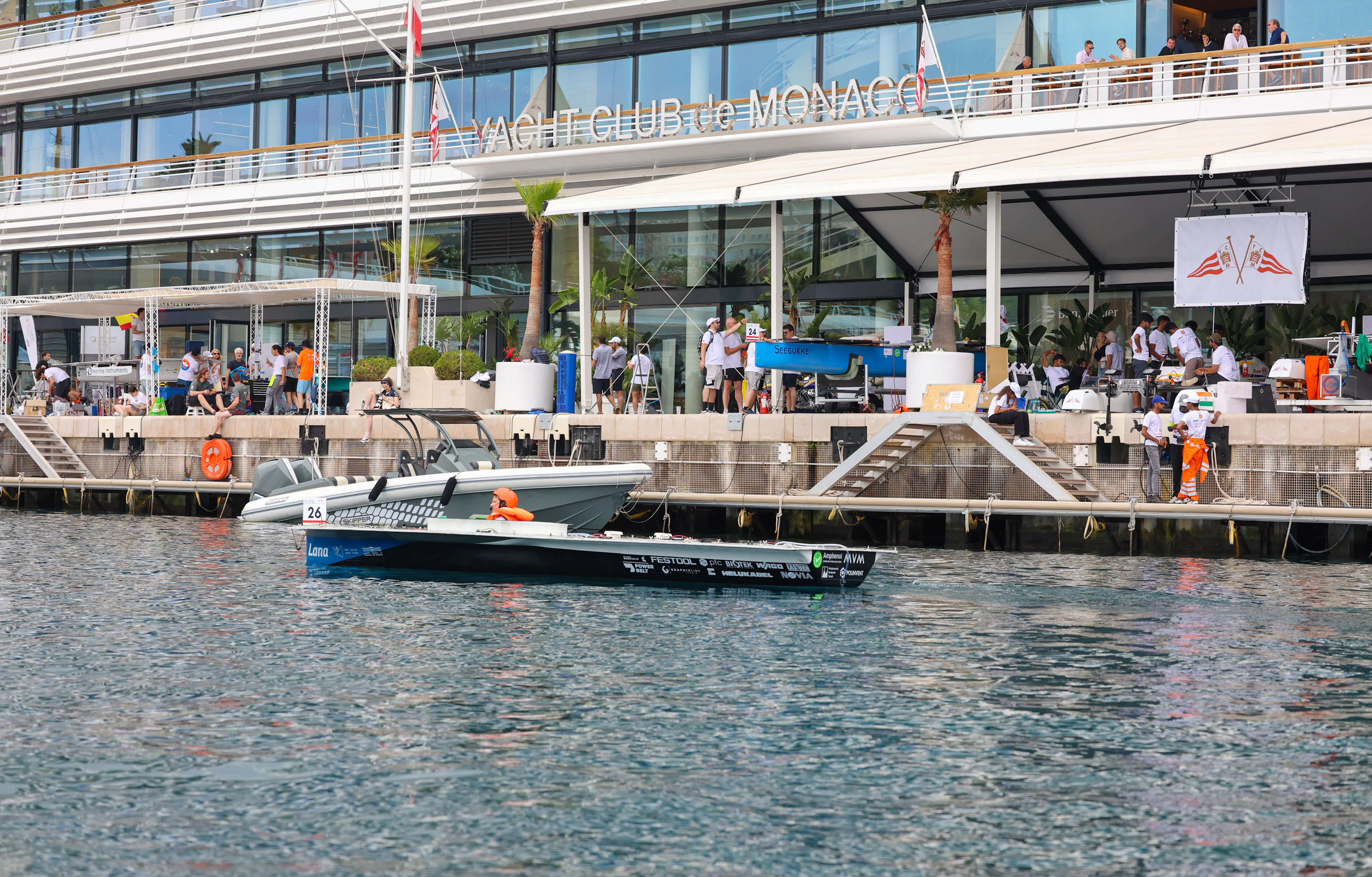 The Energy Boat Challenge will take place at the Yacht Club de Monaco