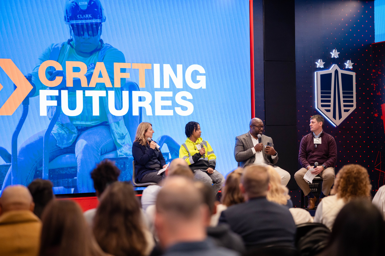 Crafting Futures panelists discuss career opportunities in the skilled trades.