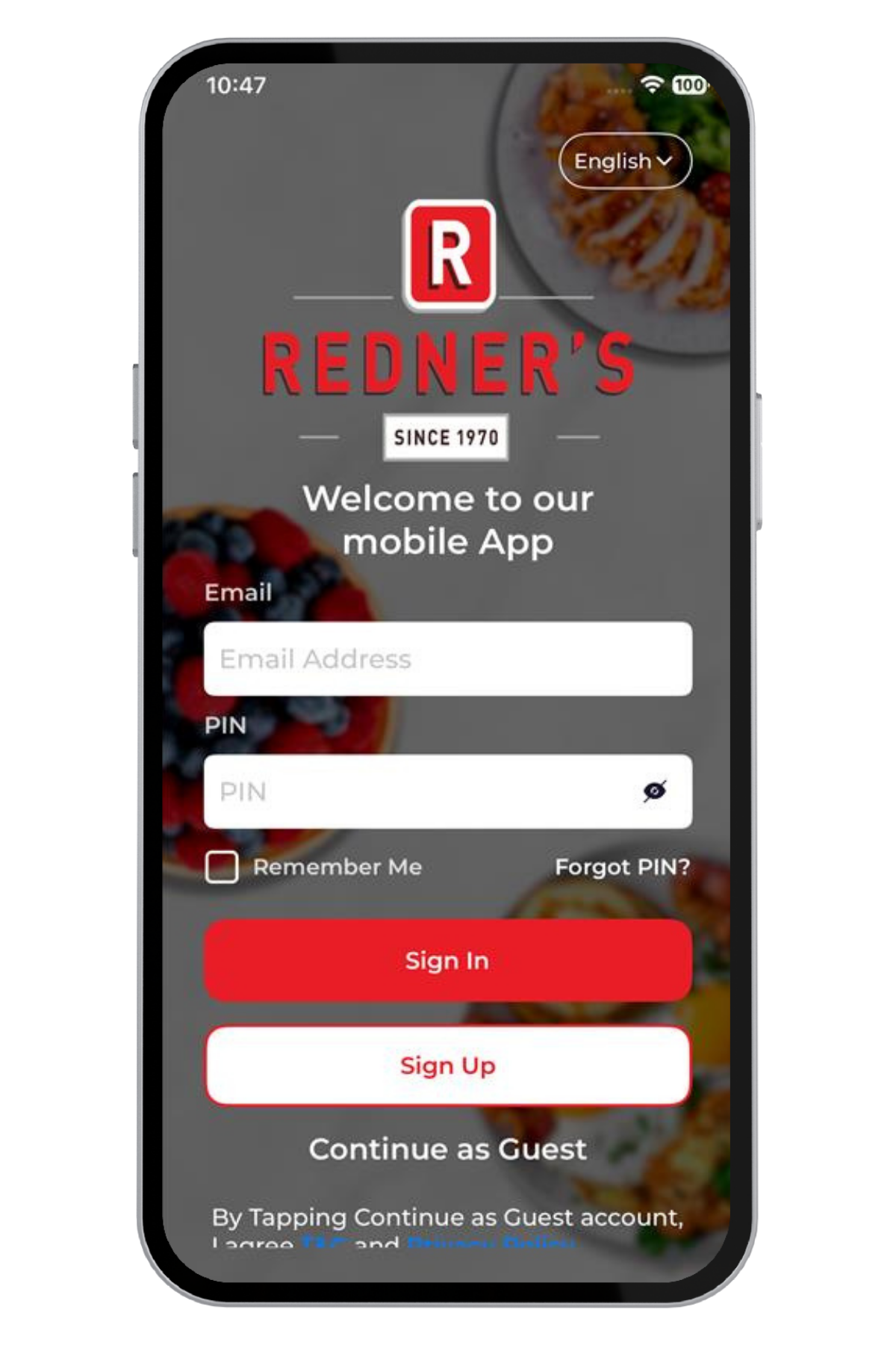 Redner's Mobile App