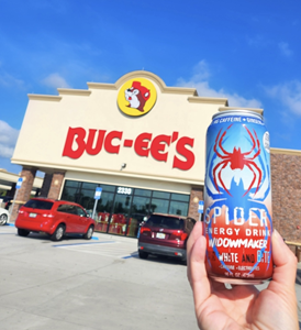 Spider Energy Drink Coming to Buc-ee's