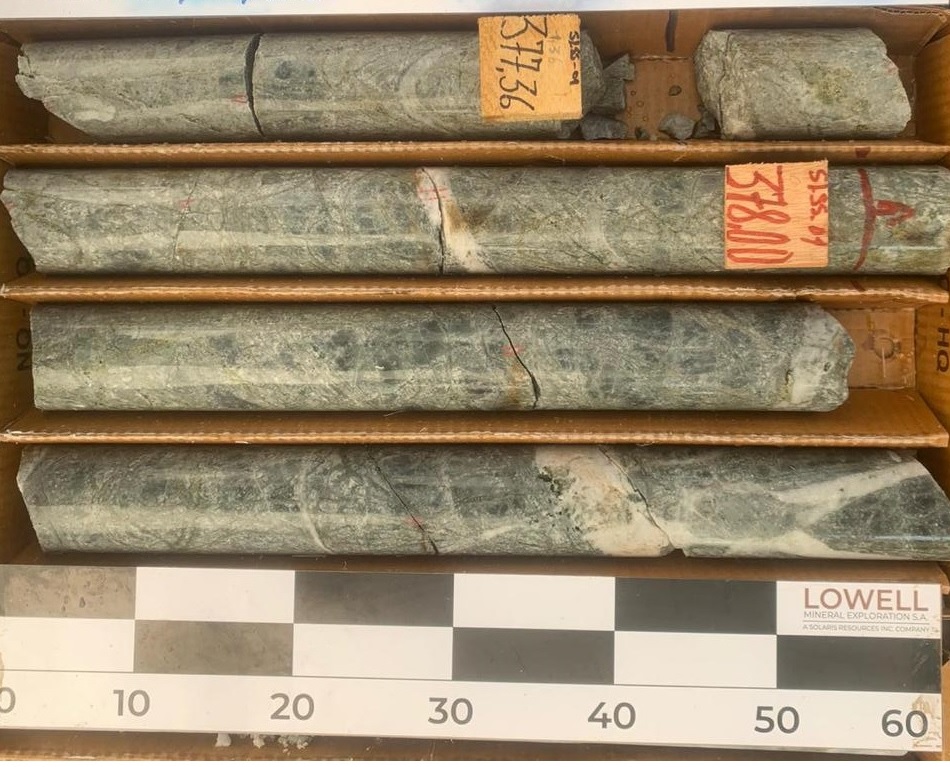 Figure 4 – SLSS-01 Drill Core