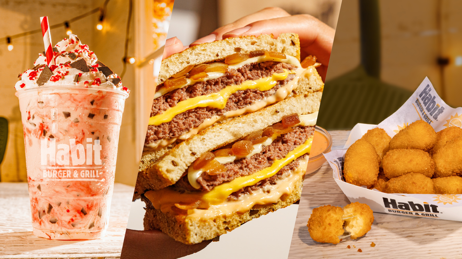 Habit Burger & Grill Celebrates the Season with the Return of the Patty Melt and Two Delicious Holiday Treats