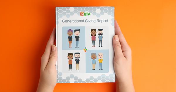 Generational Giving Report cover.