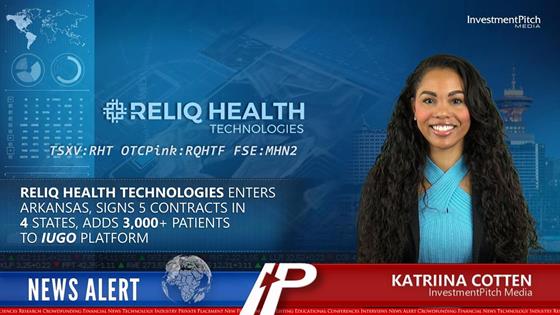 Reliq Health Technologies enters Arkansas, signs 5 contracts in 4 states, adds 3,000+ patients to its iUGO platform: Reliq Health Technologies enters Arkansas, signs 5 contracts in 4 states, adds 3,000+ patients to its iUGO platform