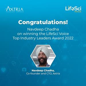 Top Industry Leaders Award 2022 by Life Sciences Voice