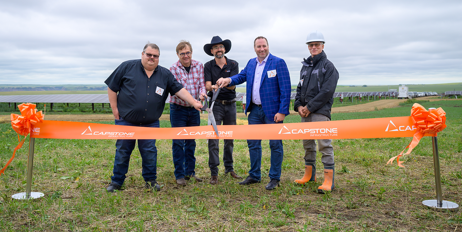 Ribbon-cutting Ceremony at Michichi Solar