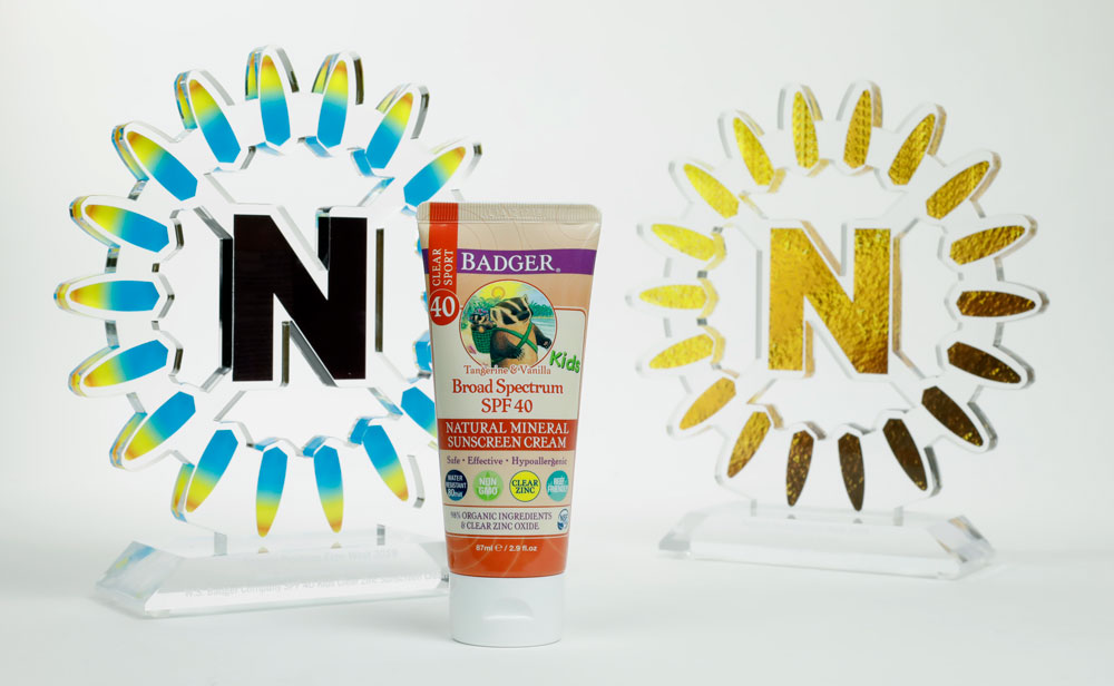 W.S. Badger Co wins a NEXTY Gold, and its reef safe mineral sunscreen wins a 2019 NEXTY Award for Best New Natural Kid's Product