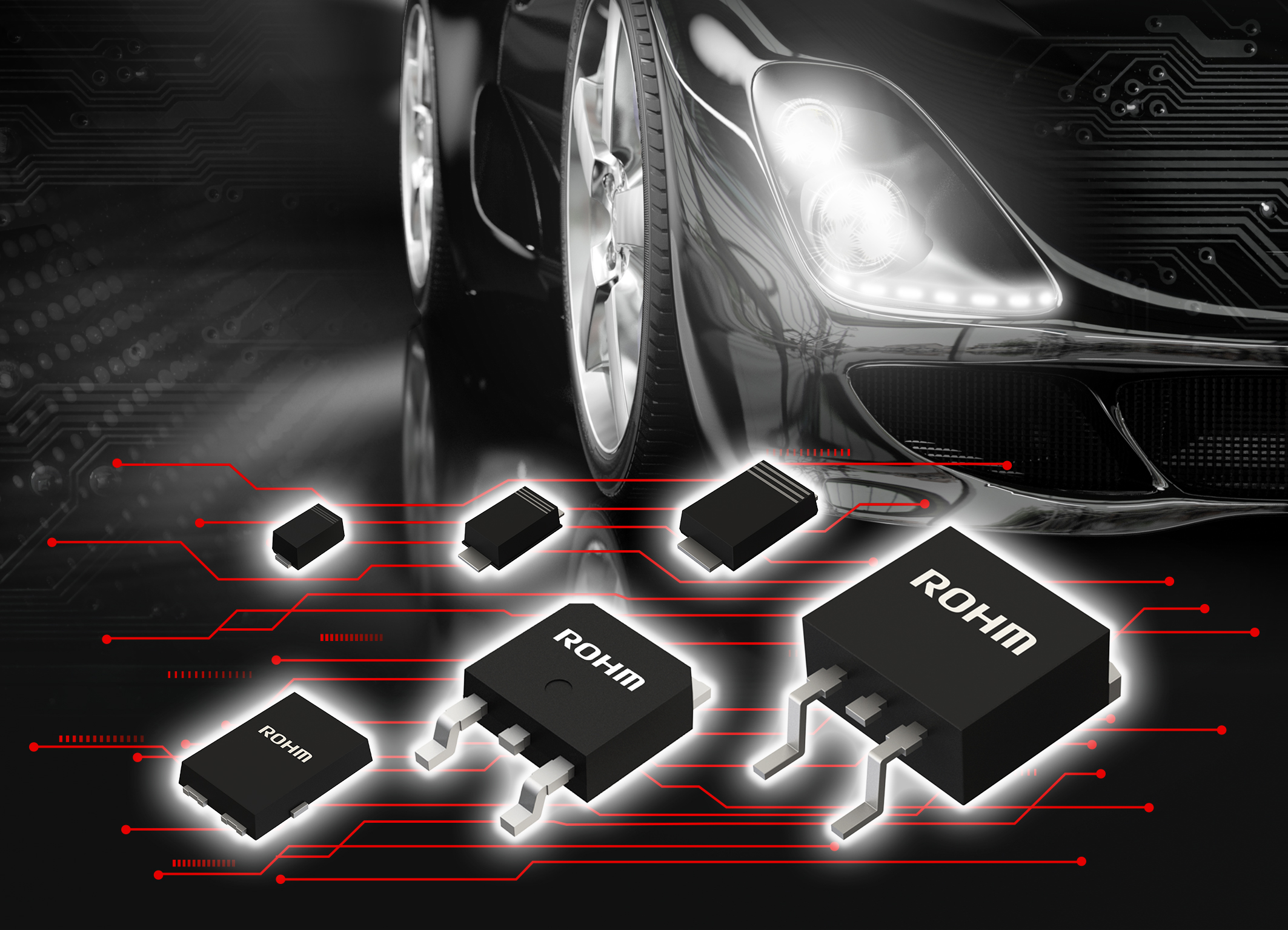 ROHM's New Schottky Barrier Diodes