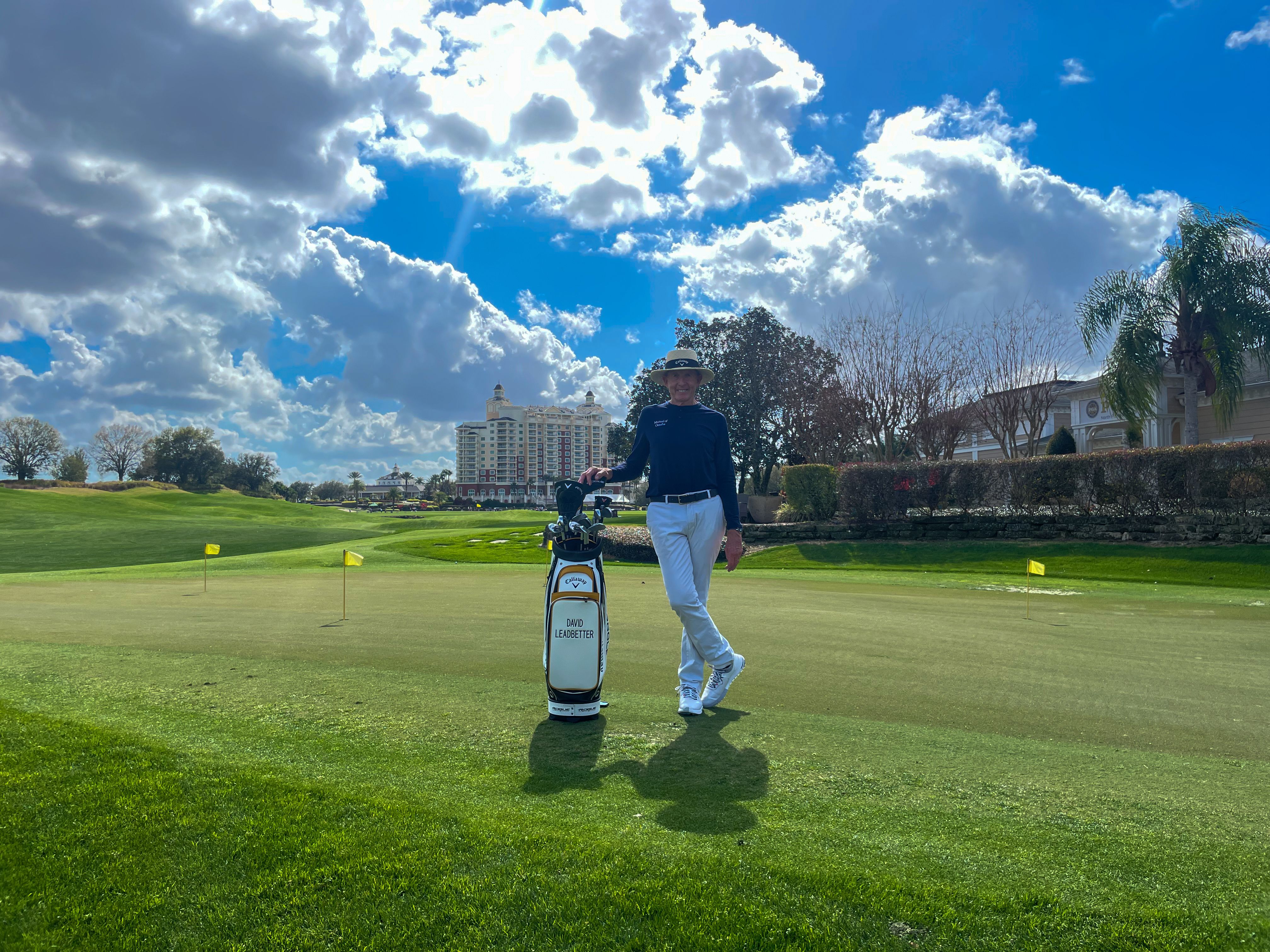 David Leadbetter, Reunion's newest golf  Legend.