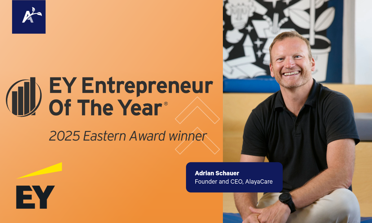 Adrian Schauer, Founder and CEO of AlayaCare, Named a Winner of EY Entrepreneur Of The Year 2025