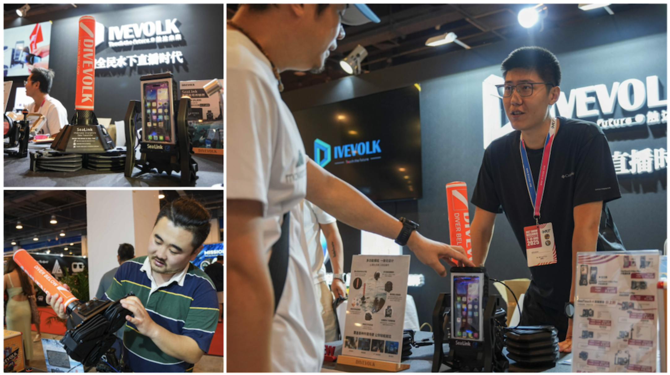 DIVEVOLK Showcases Products to Attendees at the Beijing DRT Diving Expo