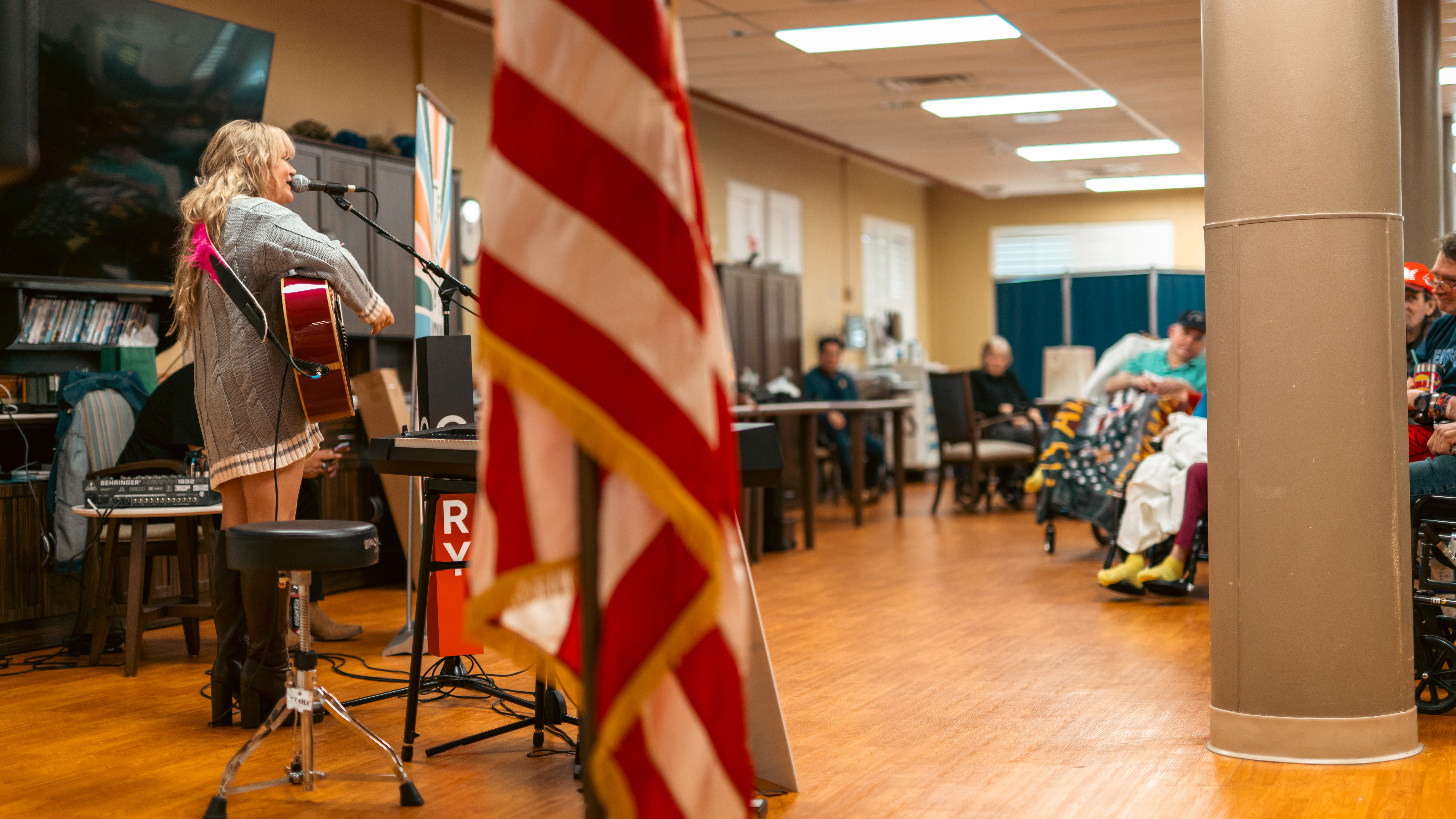 Aliyah Good Concert For Veterans Musicians On Call (Photo credit: Dusty Barker)