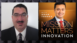 Edmund Burke is interviewed on the Mission Matters Innovation Podcast with Adam Torres.