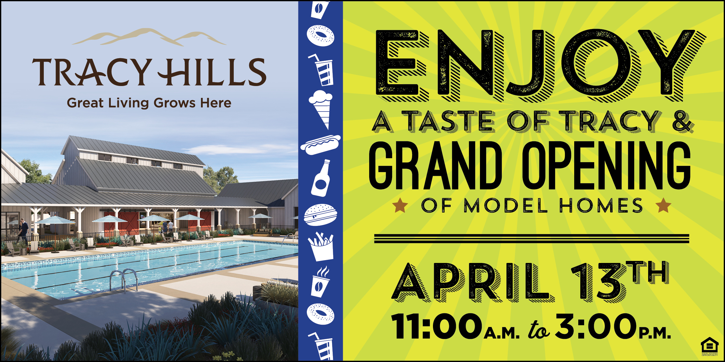 Join the exciting model grand opening celebration this Saturday at Tracy Hills, the Bay Area’s newest master-planned community in the rolling foothills of southwest Tracy from 11 a.m. to 3 p.m. 