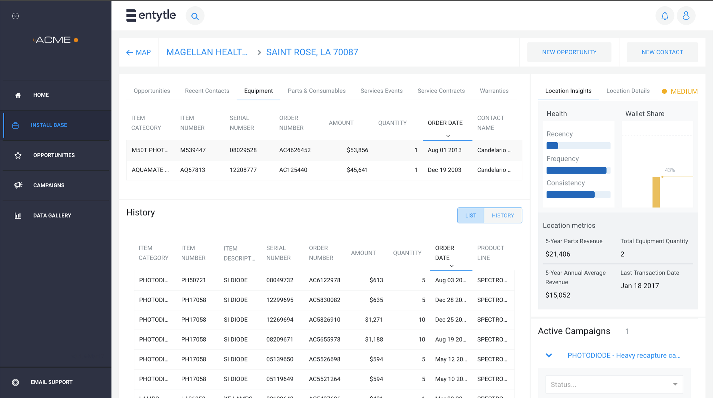 Entytle Insyghts: The first AI-driven installed base automation platform purpose-built for industrial manufacturers.