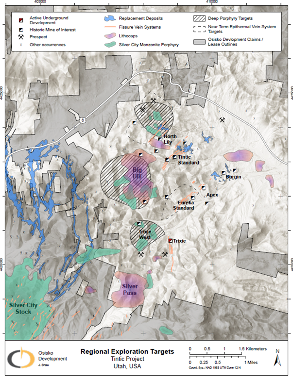 Lithocap Highlights Porphyry Target Areas