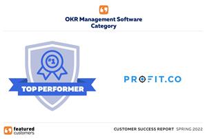 Profit.co Top performance OKR software