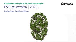 Cover image of ESG at Introba 2023 report