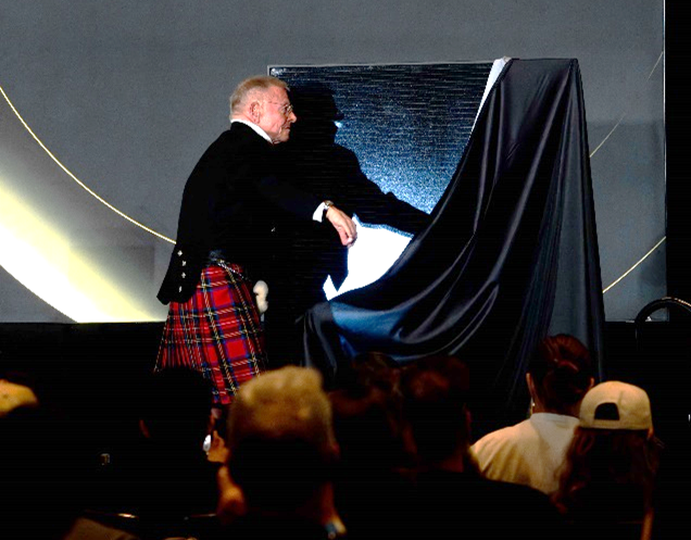 TJRodgers Unveiling the Monolith Solar Panel