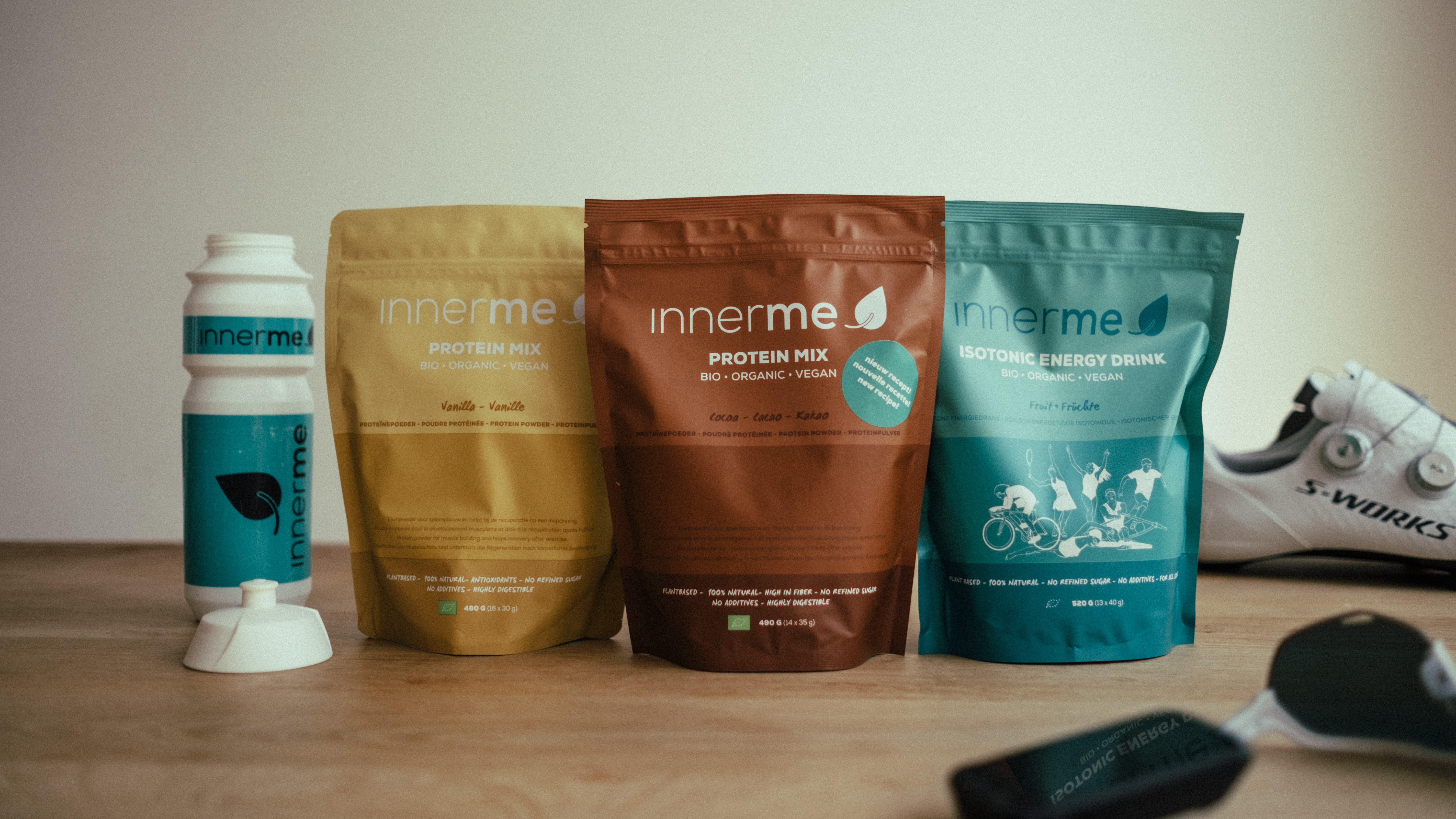 Innerme, the best organic sports food on the market, is now available on vitabeauti.com, a popular health and wellness portal. Innerme is bringing its energy drinks, protein mix, and bars to America:


