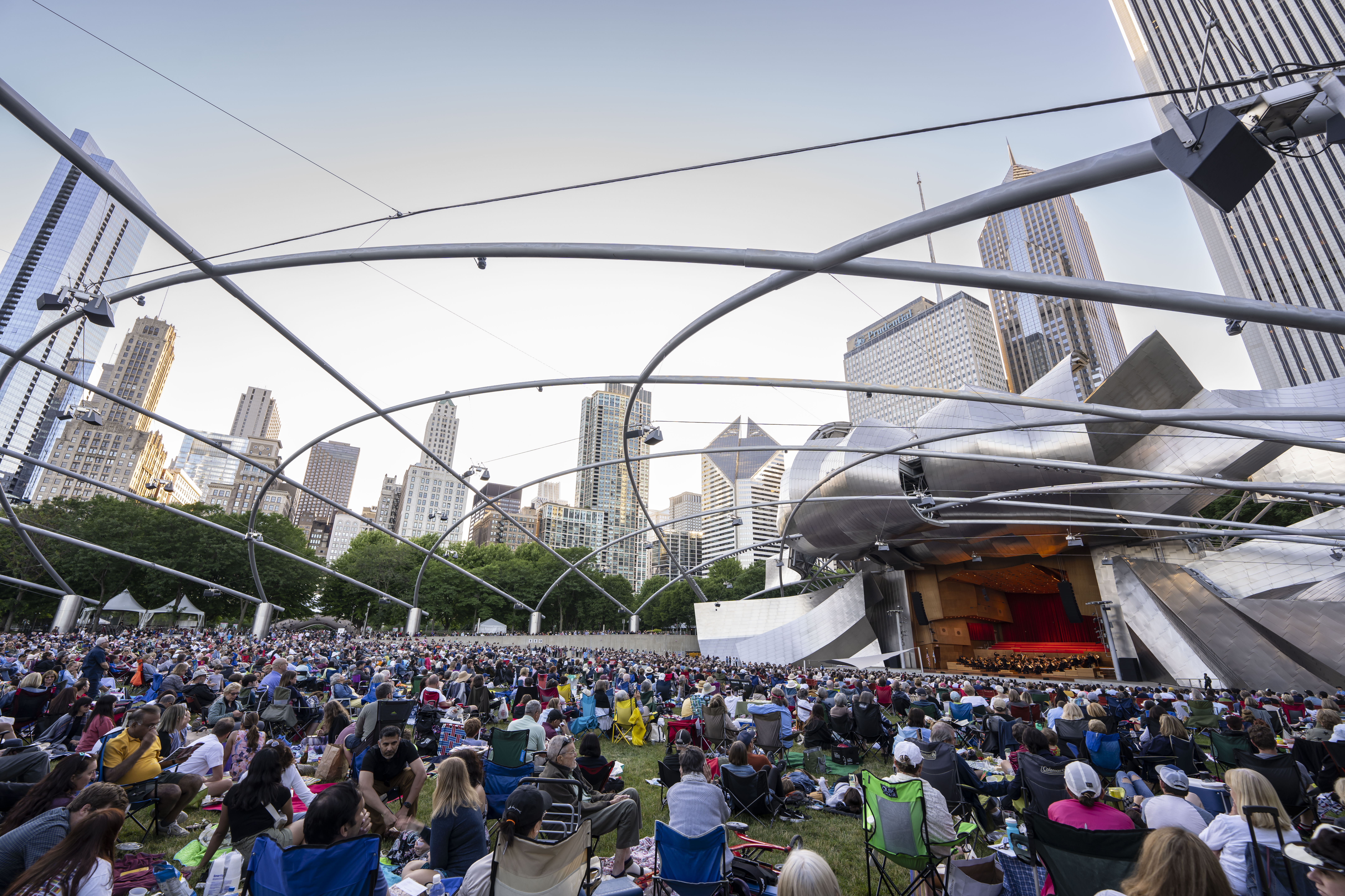 CSO Concert for Chicago in Millennium Park, June 2022.