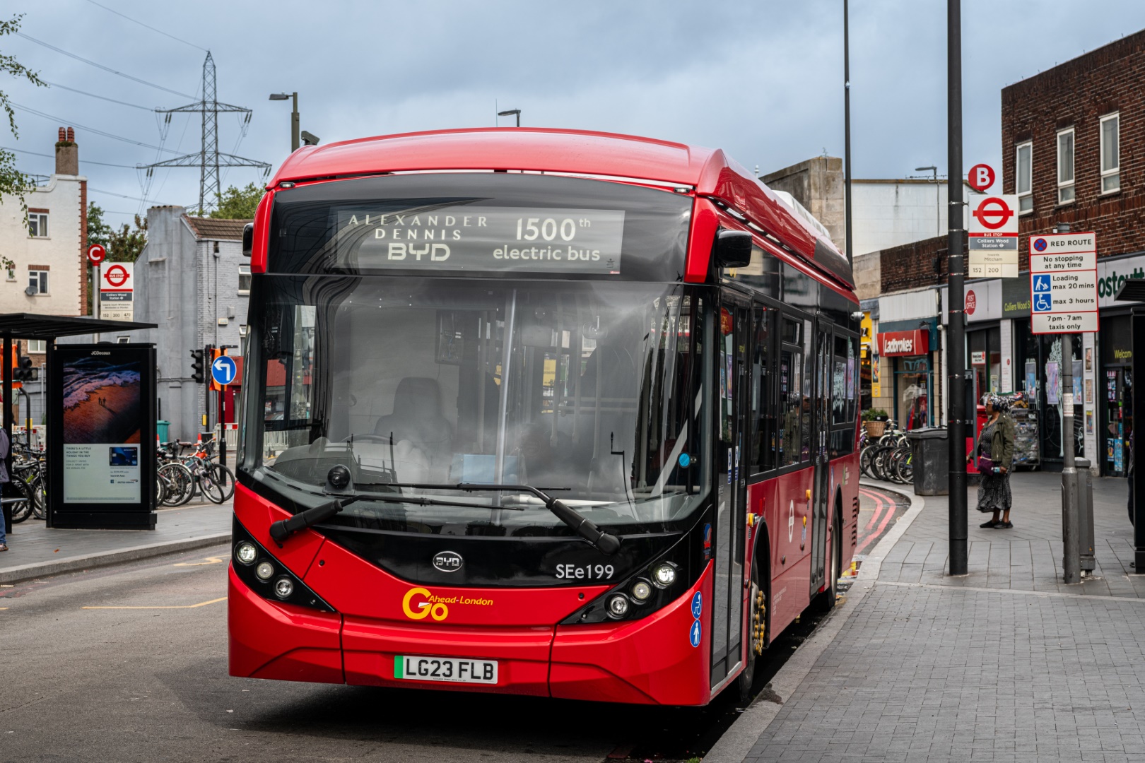 NFI announces delivery of the 1,500th electric bus from the BYD–Alexander Dennis partnership to customer Go-Ahead London