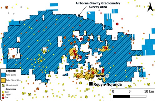 Falco Commences Broad Exploration Program Across the Noranda Camp
