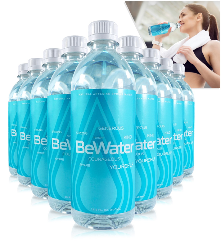Nine Be Water Bottle Picture (With Girl) (1)
