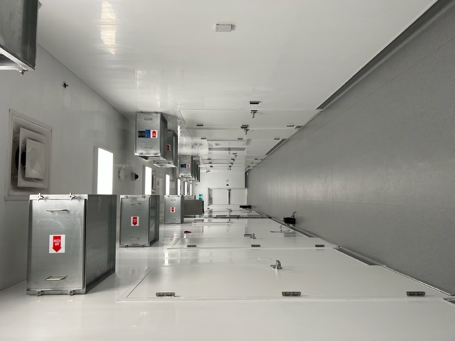 Inside facility