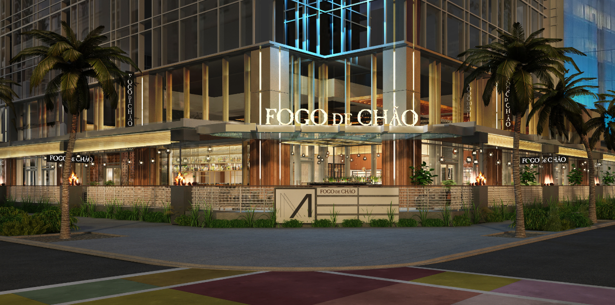 Fogo’s fifth Florida restaurant will be at The Main Las Olas, a 1.4 million-square-foot, mixed-use community. Fogo.com.