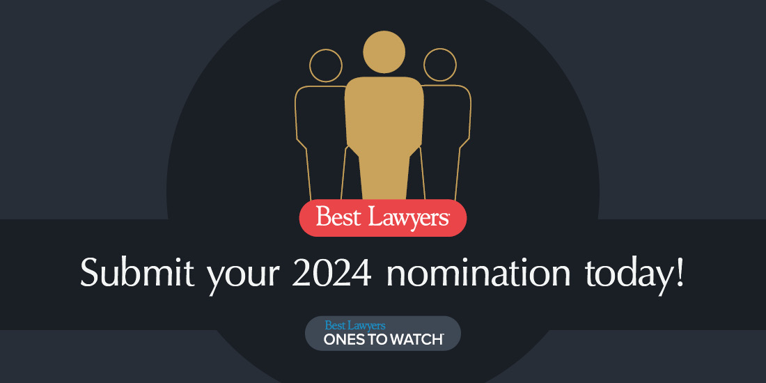 Accepting Best Lawyers Nominations