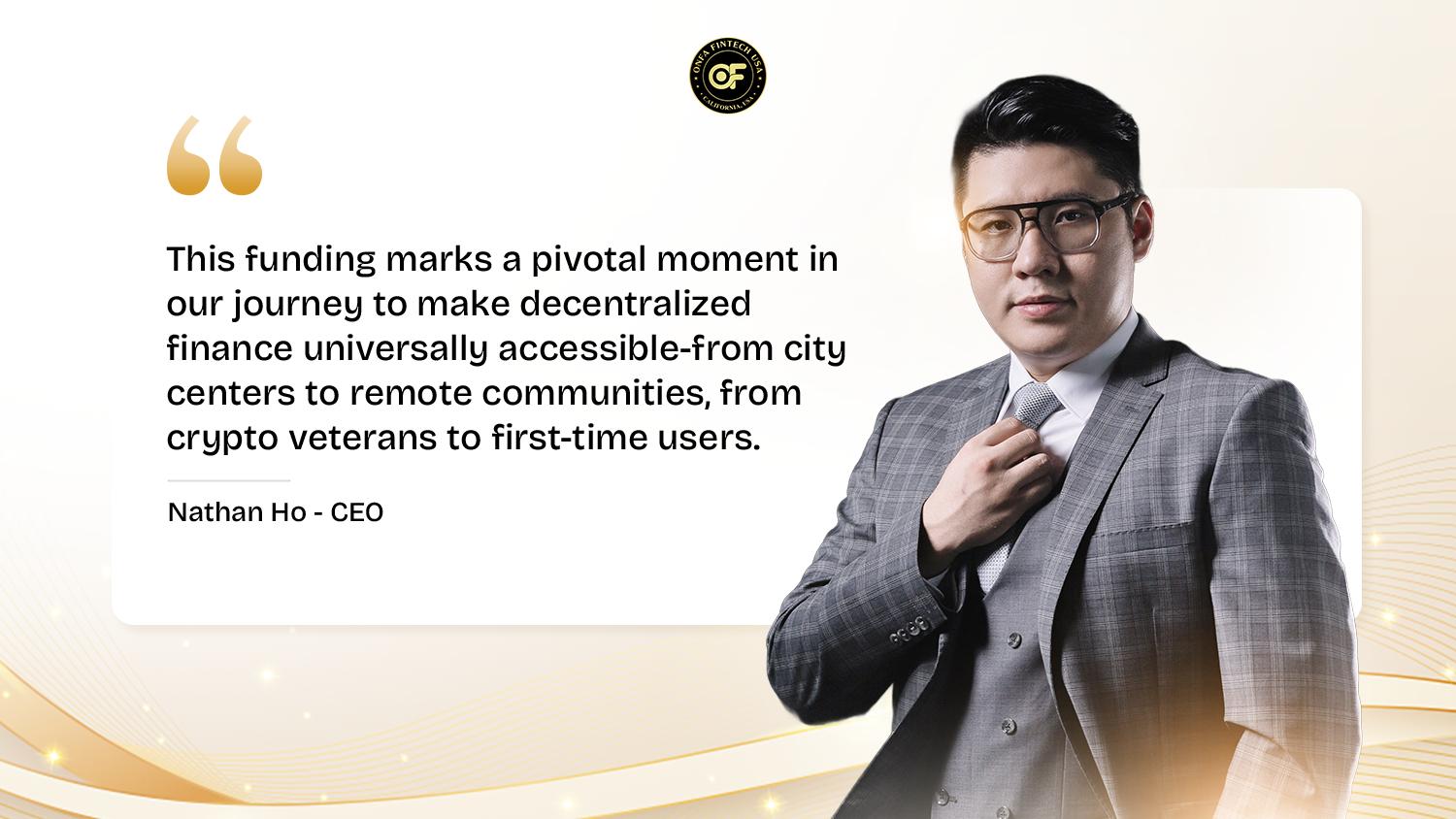ONFA CEO NATHAN HO