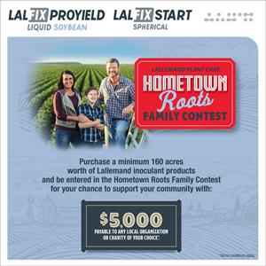 Hometown Roots Family Contest Gives Five Growers a Chance to win $5,000 Towards Their Community