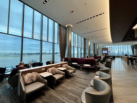 Delta Sky Club at Terminal 5