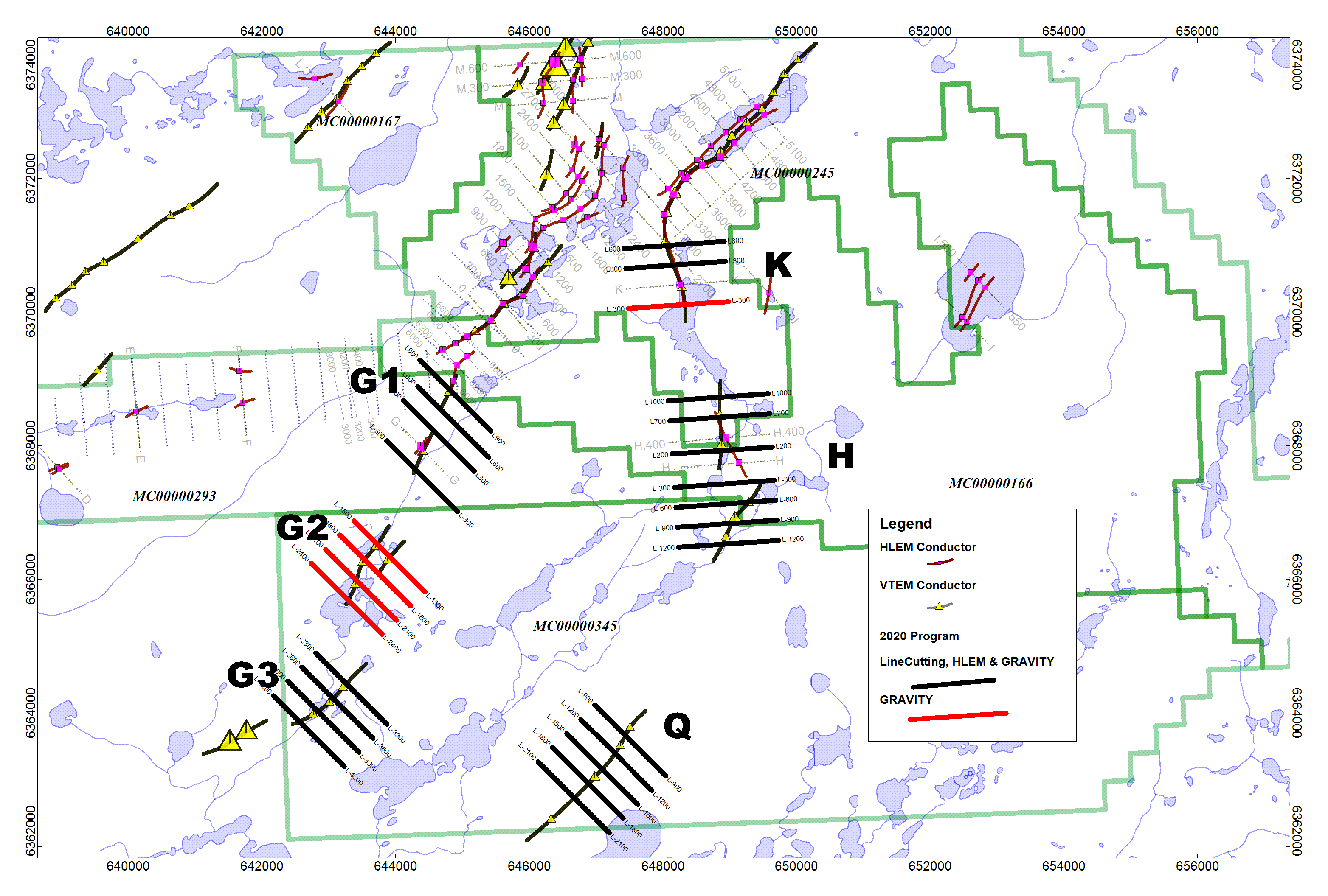 Figure 1 - East Preston Summer Geophysical Program Location Map