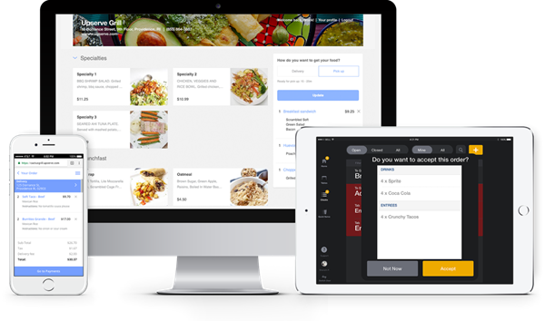 Upserve's Free Online Ordering Platform