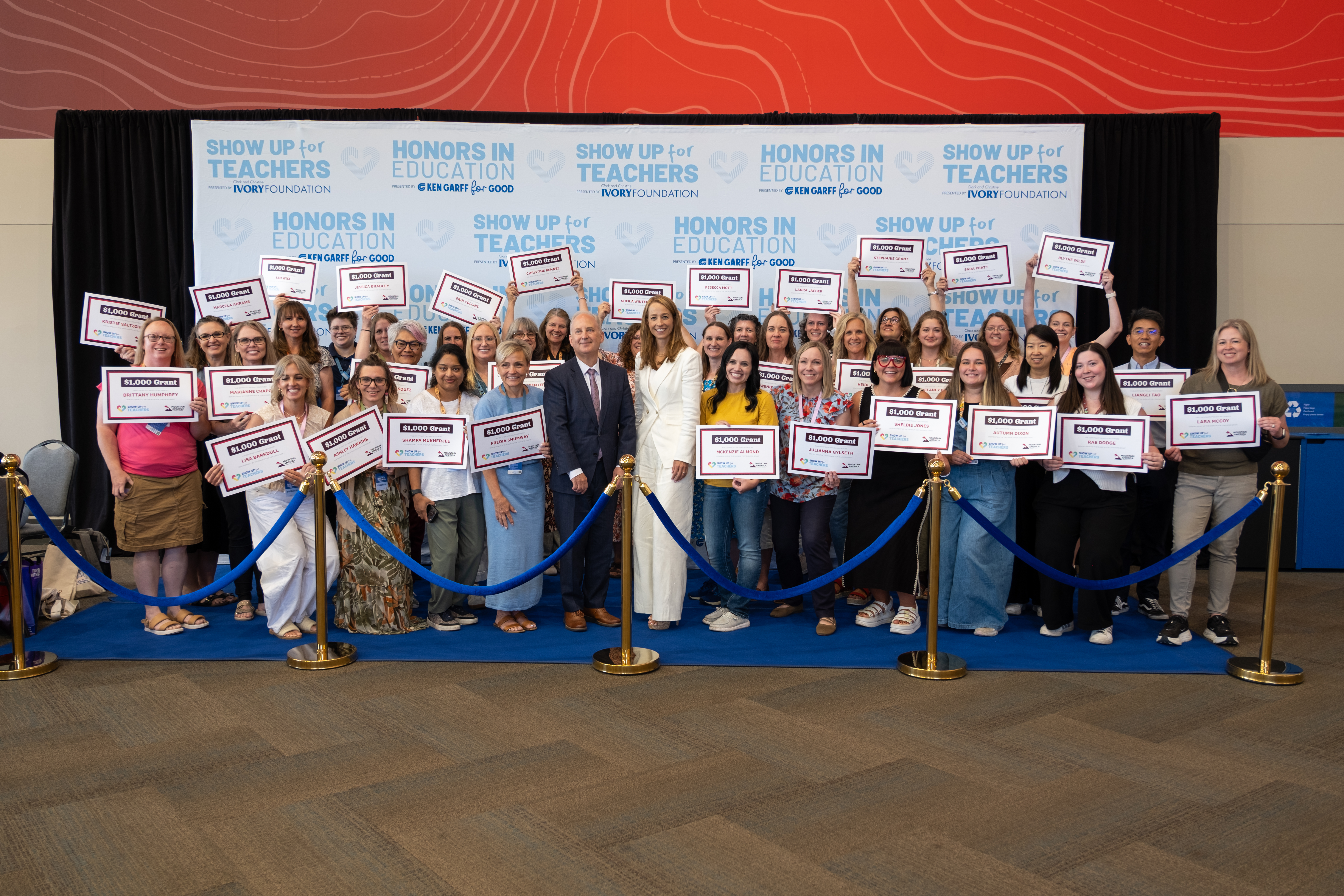 Mountain America Credit Union Awards $40,000 in Show Up for Teachers Grants: Mountain America Credit Union, in partnership with Utah First Lady Abby Cox’s Show Up for Teachers initiative, announced the 40 recipients of this year’s Show Up for Teachers Grants, marking the program’s second year. Each educator was awarded a $1,000 g